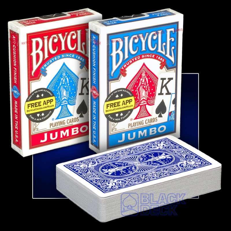 Bicycle Jumbo - версия карт № 1 от Bicycle с увеличенным размером индекса