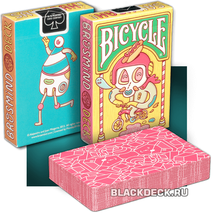 Bicycle Brosmind - веселая колода карт