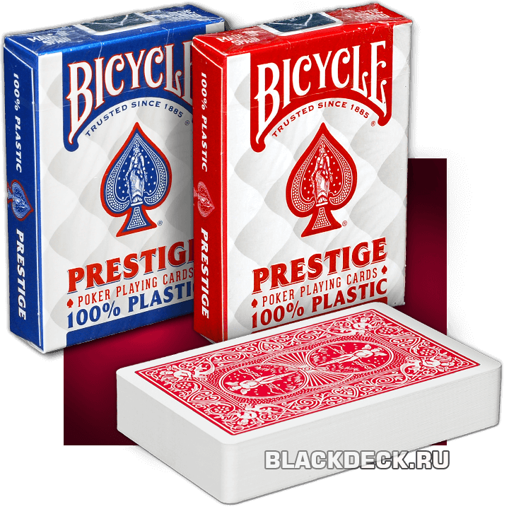Bicycle Prestige - 100% пластиковые карты от известного американского бренда