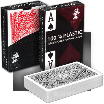 Nightman 100% Plastic - недорогие пластиковые карты китайского производства