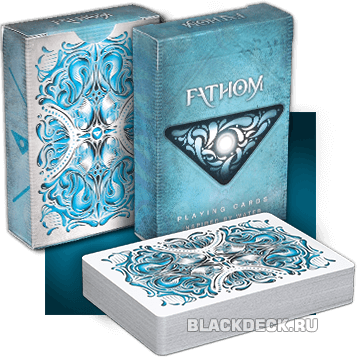 Fathom - авторская колода от Ellusionist, в дизайне которой обыгрывается стихия Воды