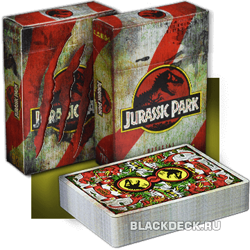 Jurassic Park - игральные карты по мотивам Парка Юрского периода