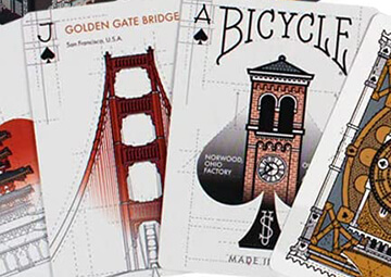 Bicycle Architectural Wonders Of The World. Арт для колоды выполнил Джеймс Биллитер (James Billiter). 
