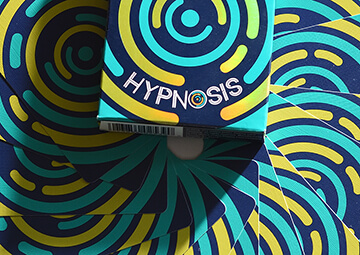 Веер из игральных карт Bicycle Hypnosis