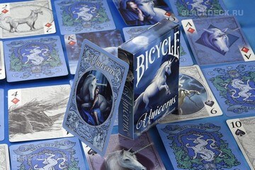 Колода игральных карт Bicycle Anne Stokes Unicorns