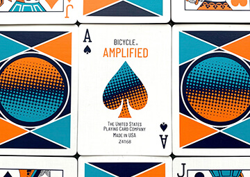 Лица карт из колоды Bicycle Amplified