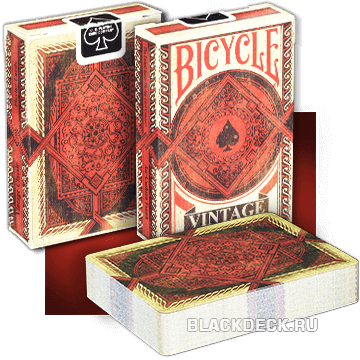 Bicycle Vintage classic - искусственно состаренная колода игральных карт