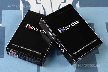 Две колоды карт Poker Club 100% Plastic