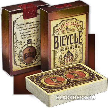 Bicycle Bourbon Playing Cards - колода игральных карт