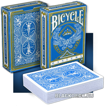 Bicycle Blue Legacy Masters - игральные карты от компании Ellusionist